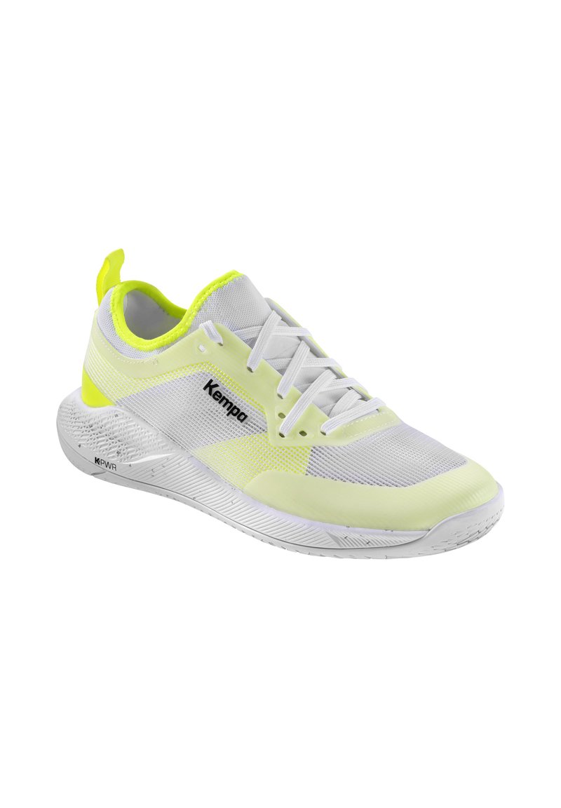 Kempa KOURTFLY Zapatillas de balonmano white fluo yellow