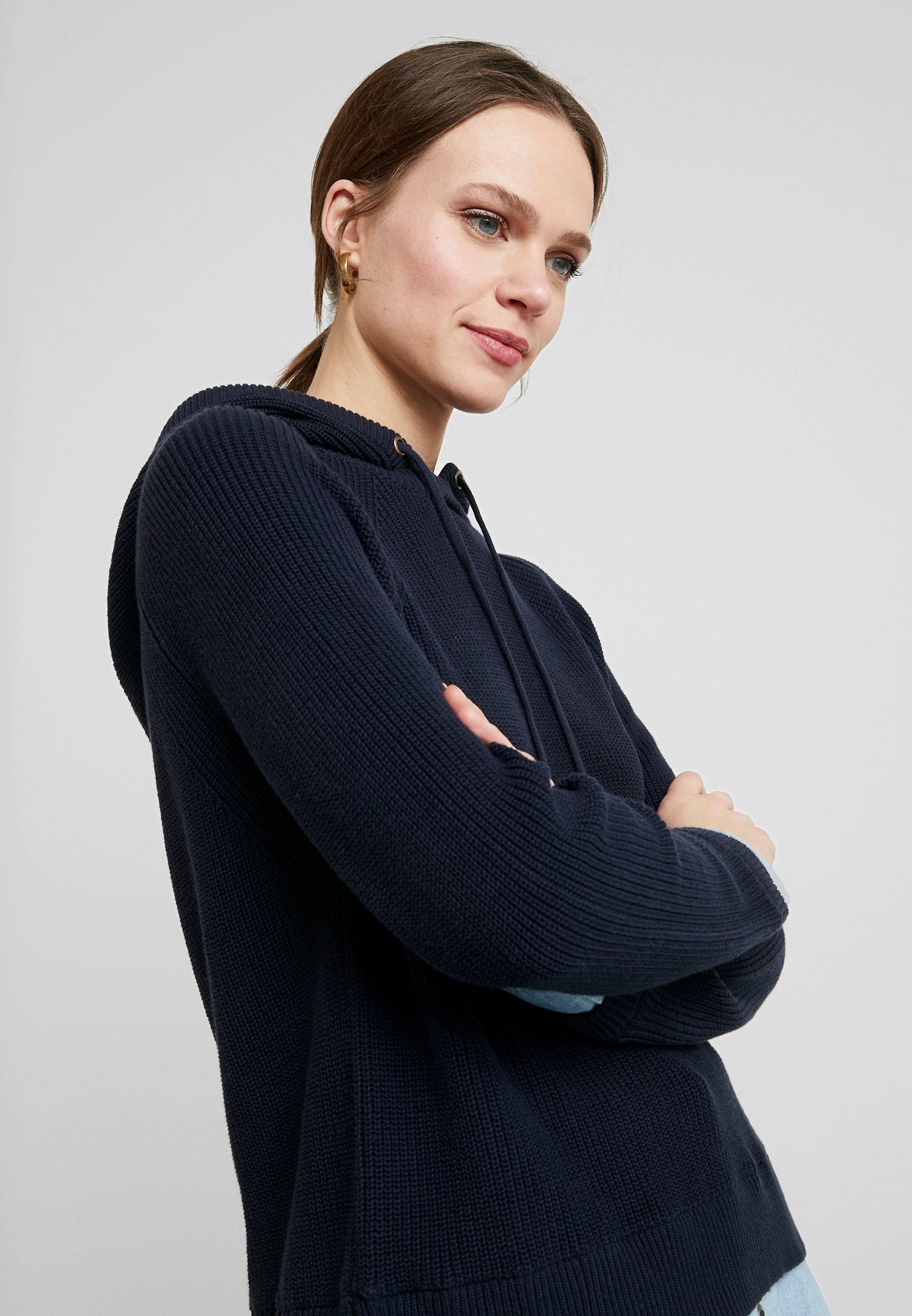 edc by Esprit HOOD Hoodie navy Zalando.no edc by Esprit Hoodie navy Zalando.no