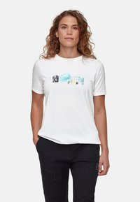 Mammut MOUNTAIN - T-shirt till träning - white