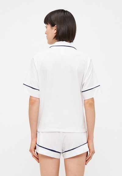 Polo Ralph Lauren SHORT SLEEVE PJ - Σετ πιτζάμας - white cloud