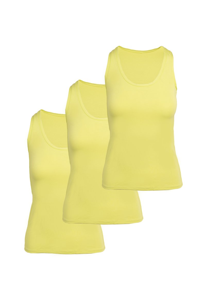 Ciocca 3 PACK COOL - Maglietta intima - yellow