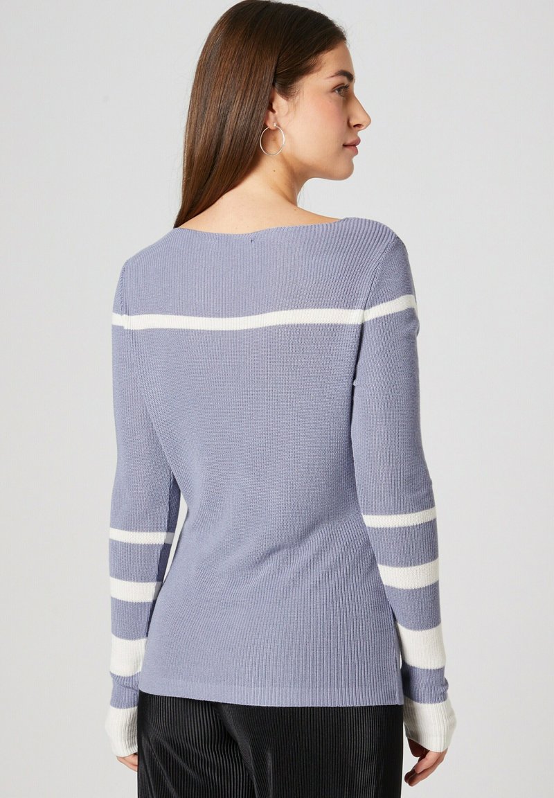 Damen Strickjacken | GUIDO MARIA KRETSCHMER Strickpullover taubenblau/blau - TN68279 Damen Strickjacken | GUIDO MARIA KRETSCHMER Strickpullover taubenblau/blau - TN68279