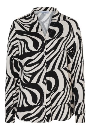 Hemdbluse - big twotone print