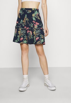 VMSIMPLY EASY SHORT SKIRT - Spódnica mini - navy blazer