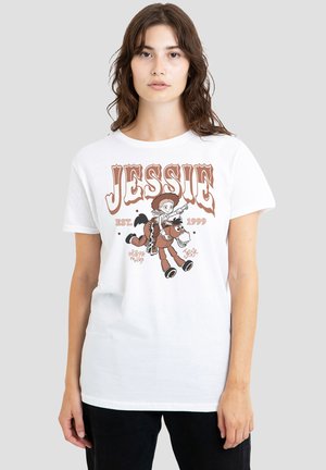 Disney, TOY STORY JESSIE MONO - Print T-shirt - white