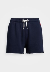 LIGHTWEIGHT FLEECE DRAWSTRING SHORT - Pantalones deportivos - hunter navy