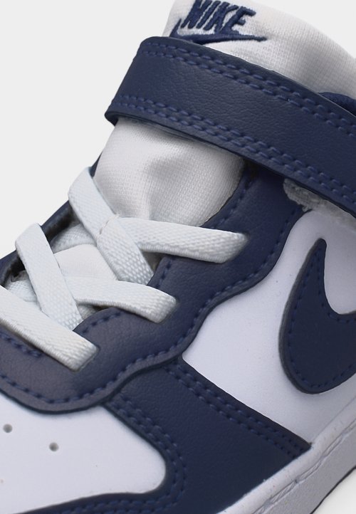Nike COURT BOROUGH UNISEX - Trainers - white/midnight navy — foto 7