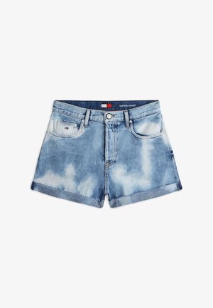 Tommy Jeans, HOT PANT - Farmer rövidnadrágok - denim light