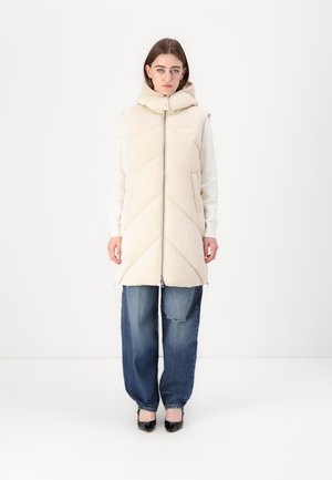 NEW NOEMI PUFFER  - Veste sans manches - pearl oyster