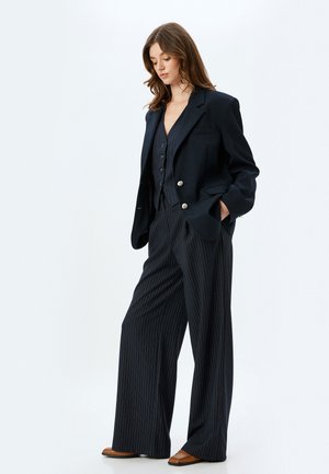 Koton PALAZZO - Broek - dark blue