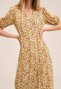 Mango Robe de jour - light yellow