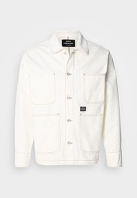 SOIL JACKET - Jachetă din denim - vanilla ice