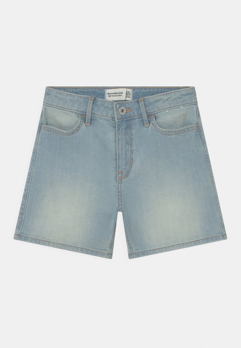 Abercrombie & Fitch DAD Shorts di jeans lightblue denim/carta da
