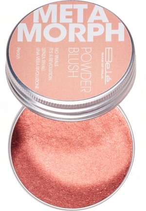 Belé Make Up Italia METAMORPH POWDER BLUSH BELÈ - BLUSH POLVERE CHE SI TRASFORMA IN CREMA - COLORI VIBRANTI  - Phard - bele-metamorph powder blush-peach