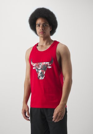 NBA CHICAGO BULLS PALM TREE INFILL TANK - Vereinsmannschaften - red/white