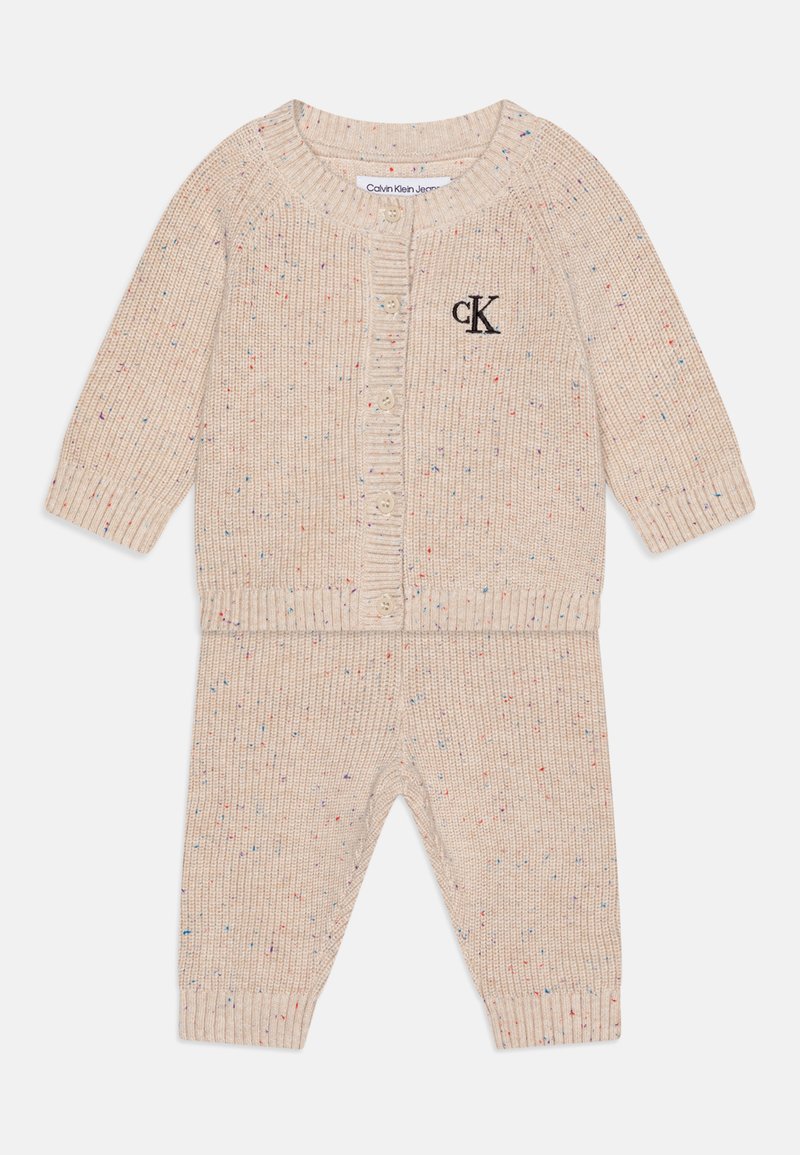 Calvin Klein Jeans BABY CONFETTI UNISEX SET Vest classic beige/beige Zalando.nl