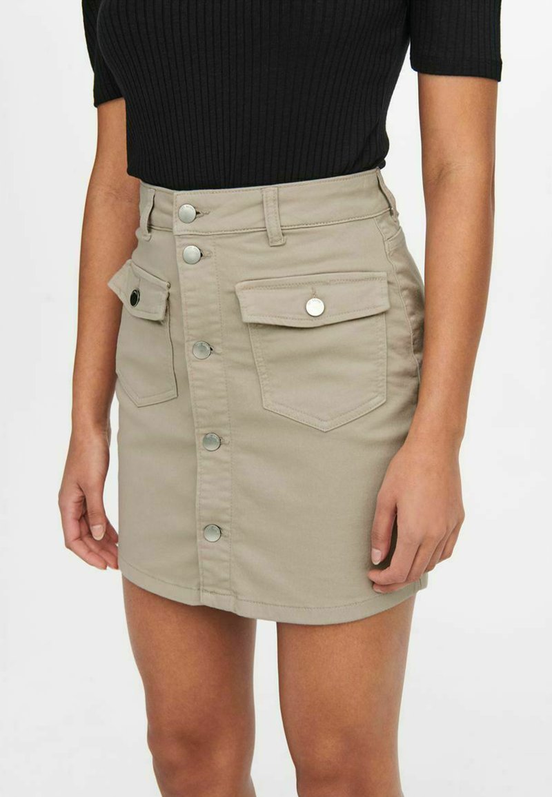 Damen Jeansröcke | JDY DETAILREICHER bETONTER Jeansrock chateau gray/offwhite - FT87535 Damen Jeansröcke | JDY DETAILREICHER bETONTER Jeansrock chateau gray/offwhite - FT87535