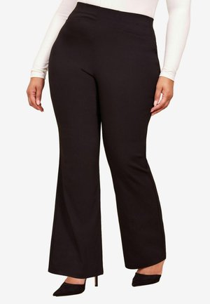 Curves Like These BENGALINE WIDE - Auduma bikses - black