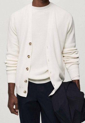 Strickjacke - off-white