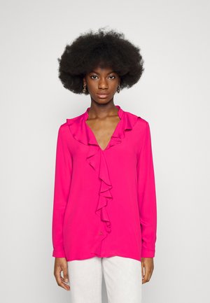RIAS - Button-down blouse - fuxia