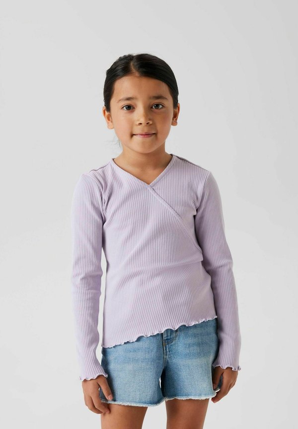 MIT LANGEN ÄRMELN - Strickpullover - misty lilac