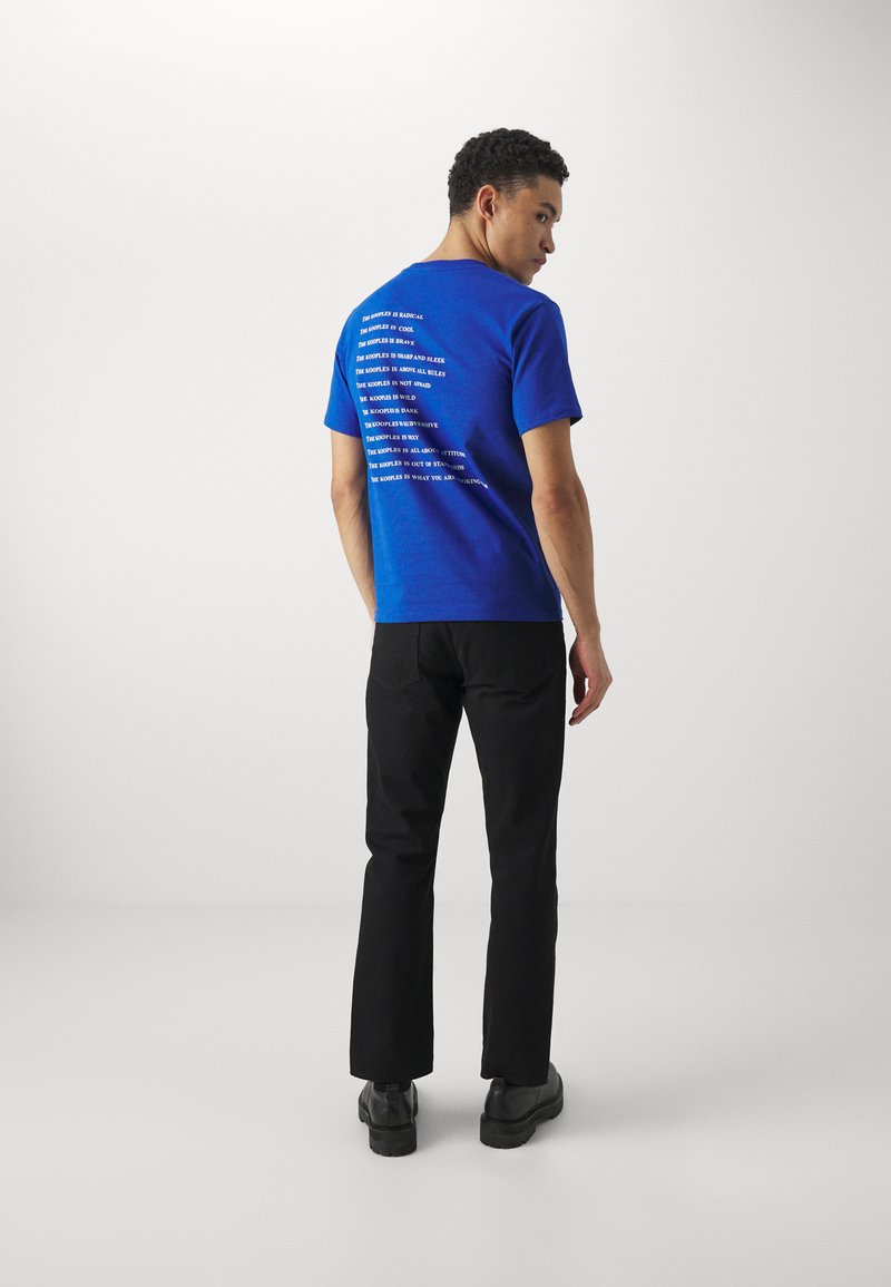 The Kooples MC - Triko s potiskem - ocean