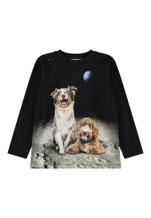 Molo REIF LONG SLEEVES - Long sleeved top - black
