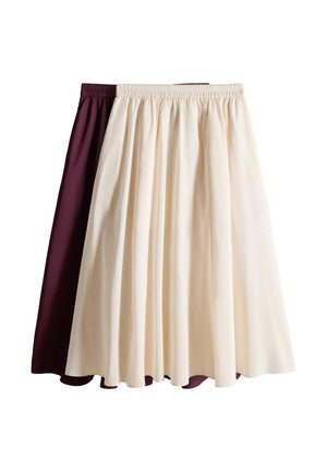 THE SET, 2 PACK  - Maxinederdele - cream burgandy red