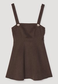 GAP X CULT GAIA WOOL MINI DRESS - Day dress - woodsy brown