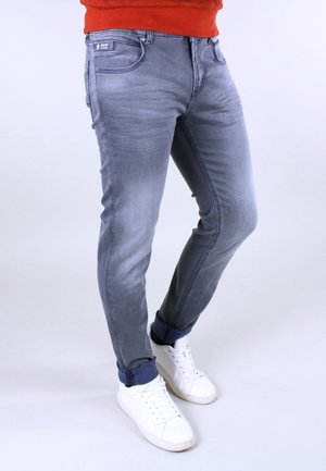 ULTIMO - Jeans slim fit - grey overdye