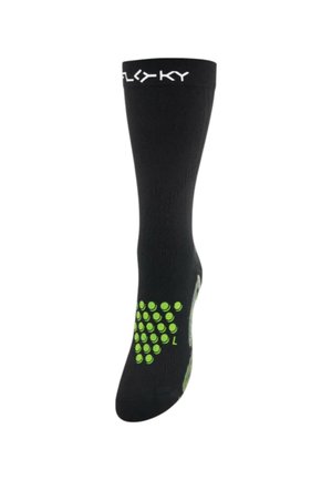 FLOKY FLOKY S-MASH COL BLK/GREEN - Calze sportive - black