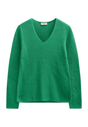 ELLIS-V - Stickad tröja - bright green