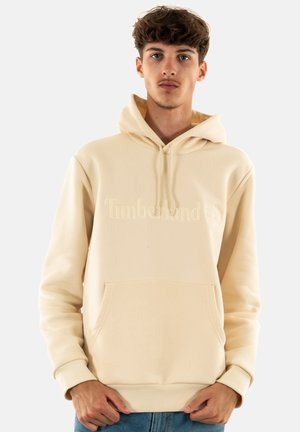 Felpa con cappuccio - beige