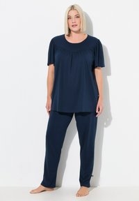 Ulla Popken SET - Pijama - midnight blue