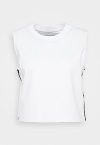 Calvin Klein Jeans LOGO TAPE MILANO LOOSE  - Top - bright white