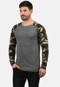Solid SDCAJUS - Topper langermet - grey melange