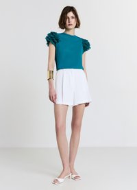 Calliope CALLIOPE - T-shirt con stampa - verde petrolio