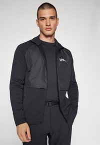 Jack Wolfskin DORMER JACKETM - Jachetă outdoor - black