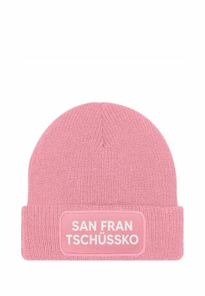 MoonWorks MIT PATCH SAN FRAN TSCHÜSSIKO - Beanie - rosa