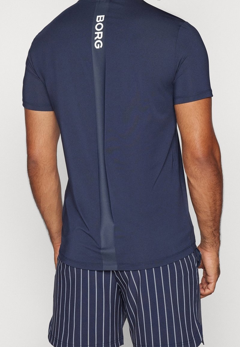 Björn Borg T-shirt med print - dark blue