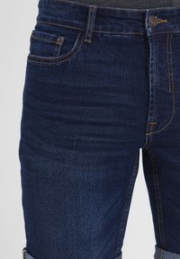 Solid SDMOYAT - Kratke hlače od trapera - dark blue denim