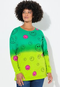 Angel of Style FARBVERLAUF SMILEY - Sudadera - may green