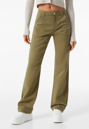 Trousers - khaki