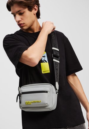 KARL LAGERFELD JEANS - Cross body bag - limestone