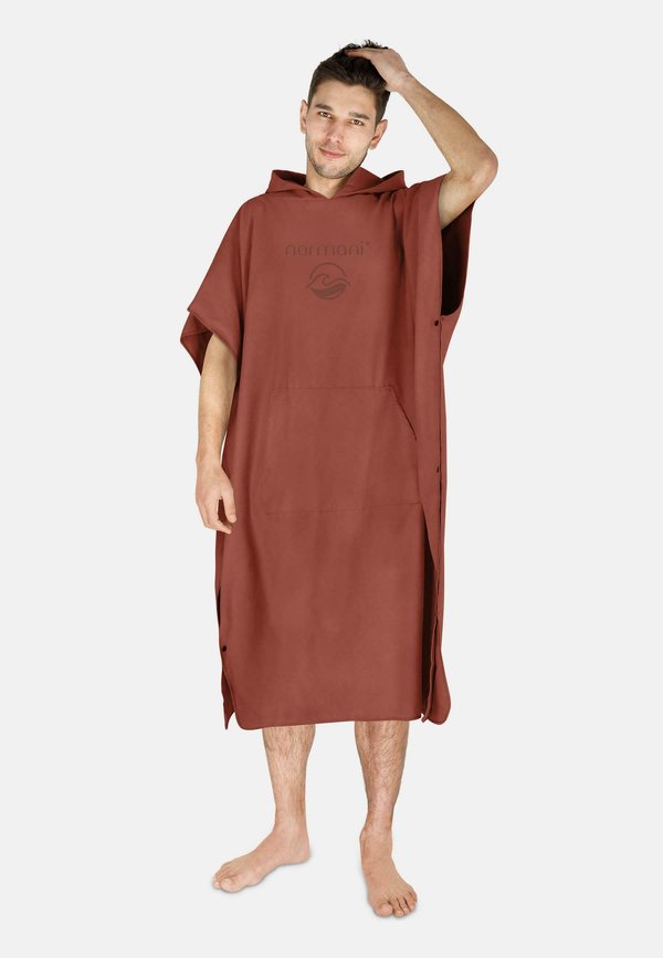Bademantel - rot