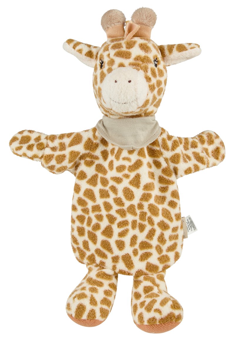 Sterntaler HANDPUPPE GIRAFFE KAYA - Cuddly toy - hellbraun