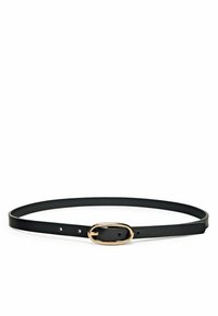 Massimo Dutti - WITH OVAL BUCKLE - Belt - black Thumbnail Image 1