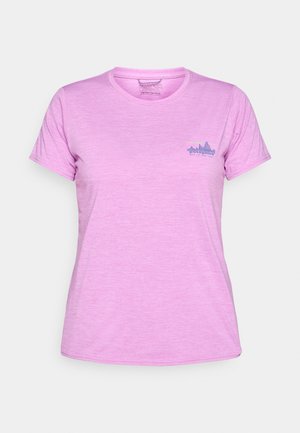 Patagonia DAILY GRAPHIC - Spordi T-särk - brisk purple