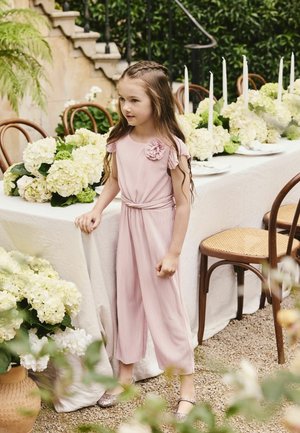 Next, REGULAR FIT PLISSE - Jumpsuit - pink