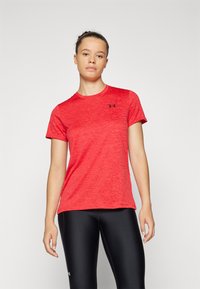 Under Armour TECH TWIST - Spordi T-särk - racer red/black